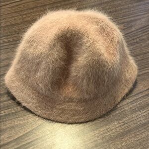 David & Young Angora Blend Bucket Hat Tan